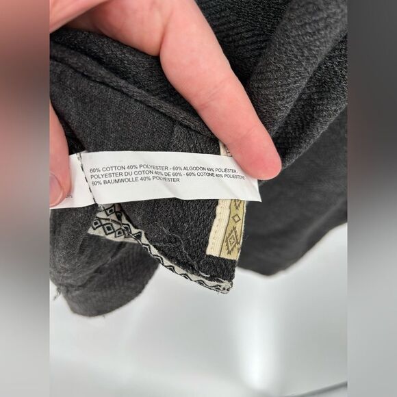 Third & Army Pullover Grey Hoodie Sweatshirt NWT Small - Picture 6 of 8